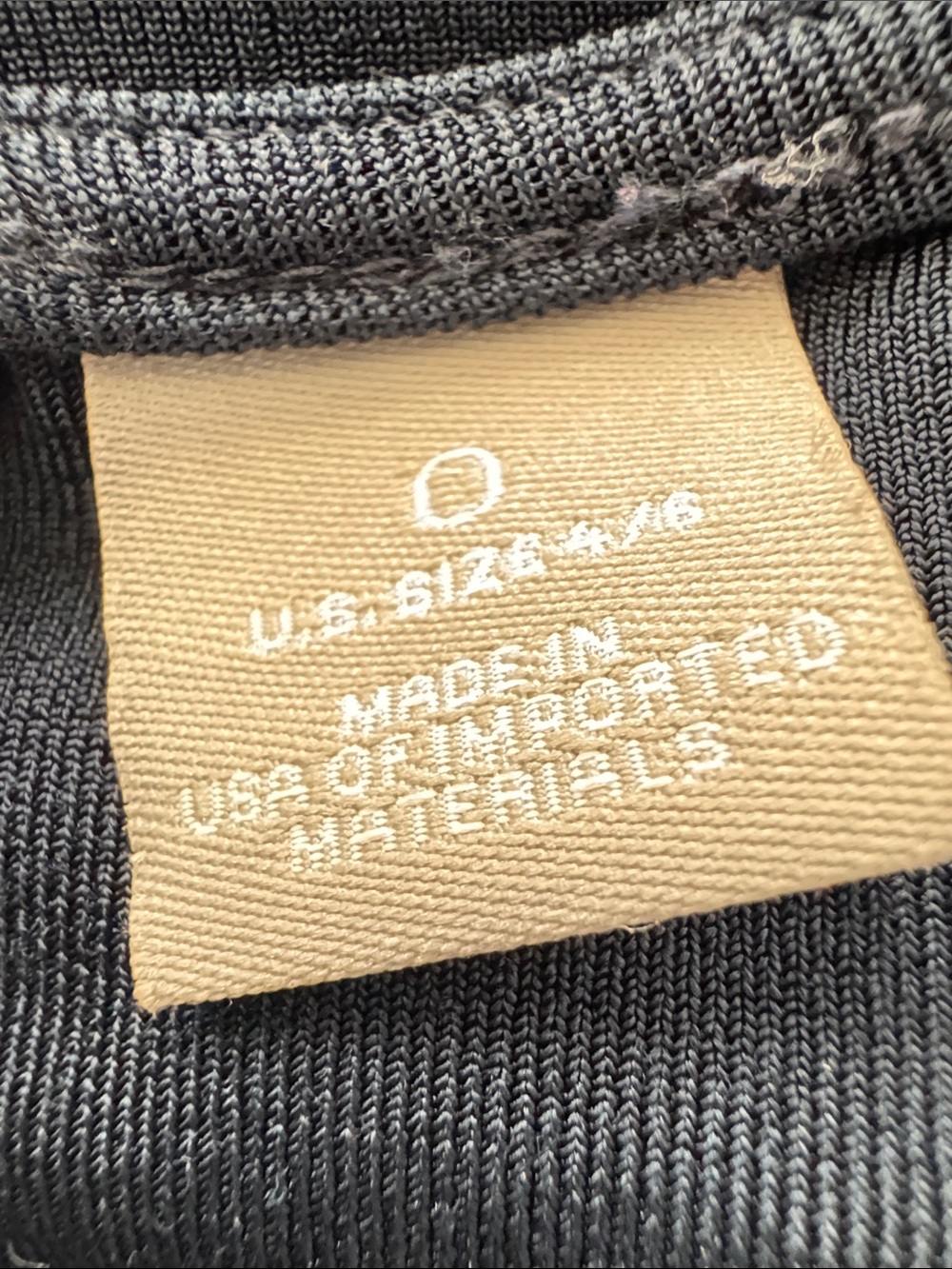 Travelers by Chico s Navy Blue Relaxed Peplum Long Sleeve Top - Picture 7 of 8